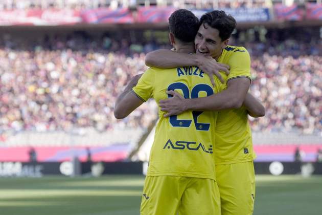 Villarreal celebracion Barça EFE Villarreal celebracion Barça EFE