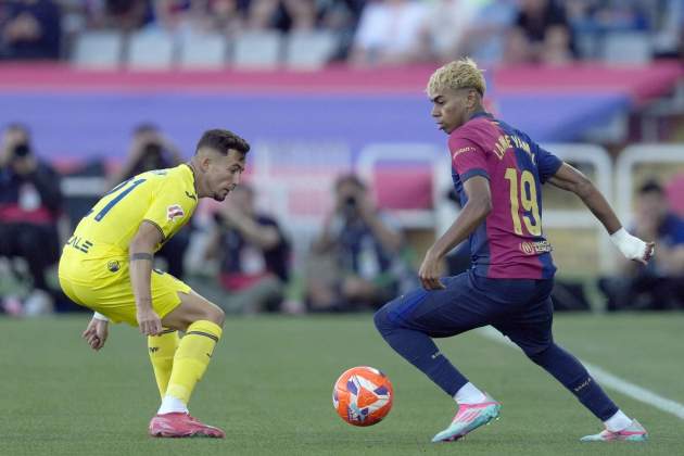 Lamine Yamal Yeremy Pino Barça Villarreal EFE