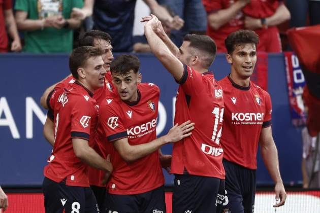 Gol Osasuna Espanyol Budimir / Foto: EFE Gol Osasuna Espanyol Budimir / Foto: EFE