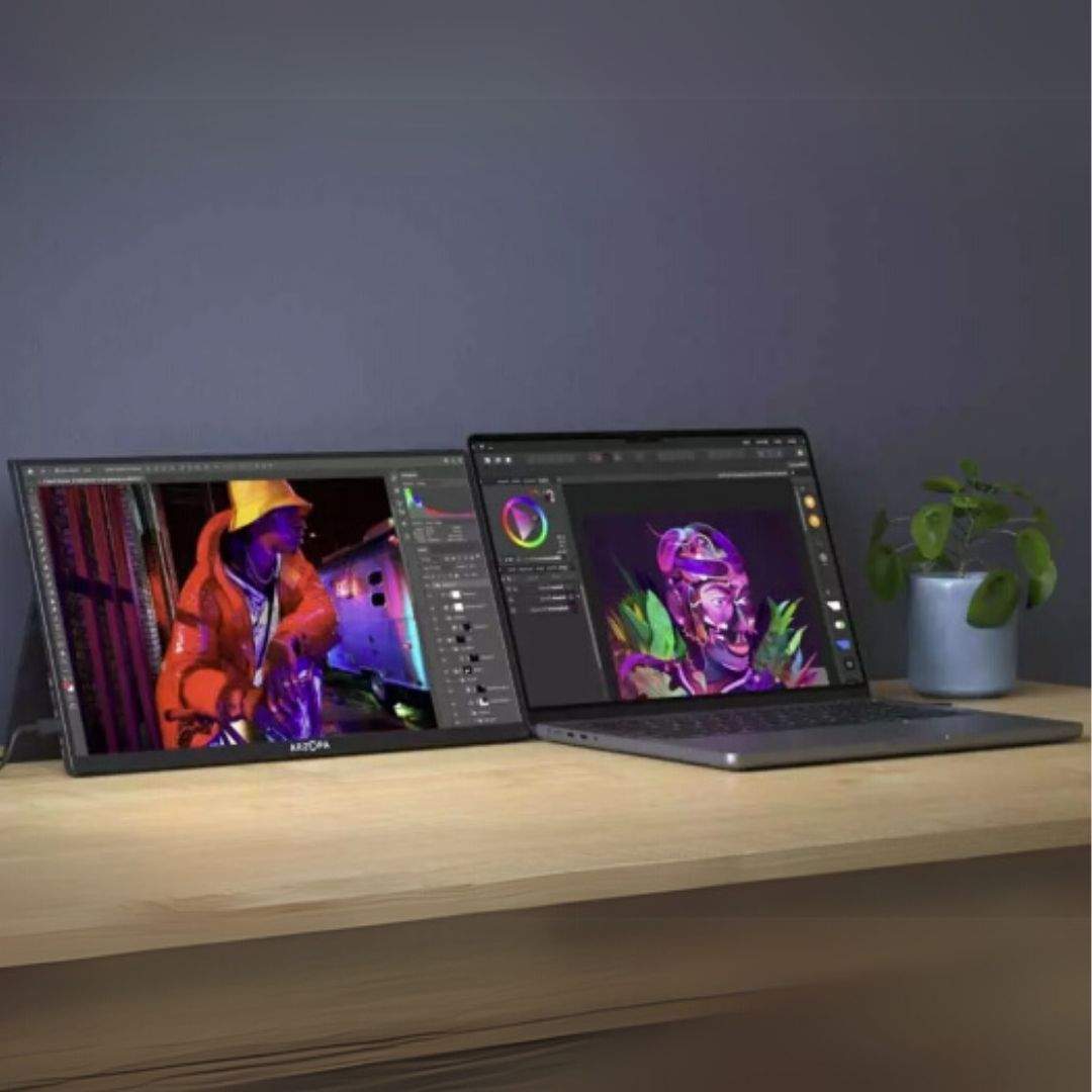 Rebaixa històrica en el monitor portàtil Arzopa: ideal per a teletreball i videojocs
