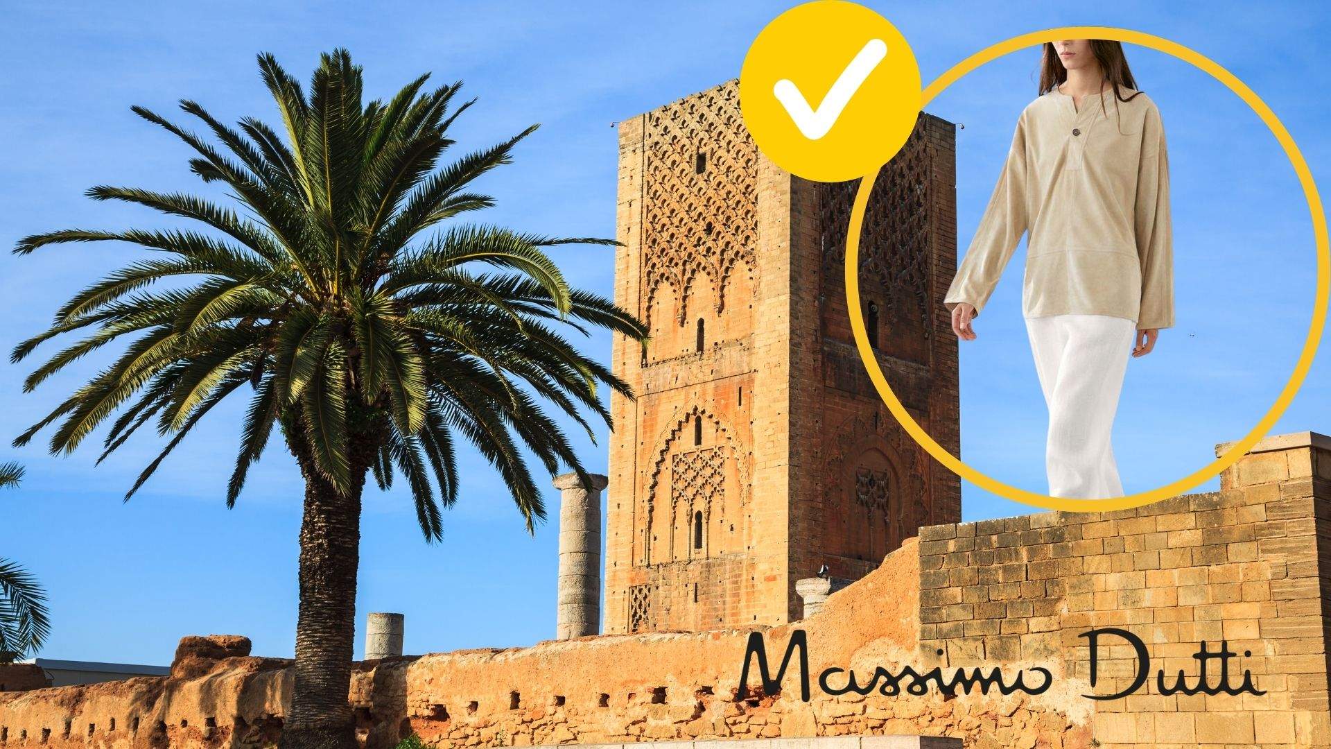 La brusa d'ant de Massimo Dutti que sembla pensada per a una escapada a Marràqueix
