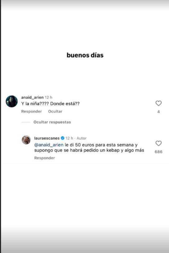 Laura Escanes comentari Roma / Instagram Laura Escanes comentari Roma / Instagram