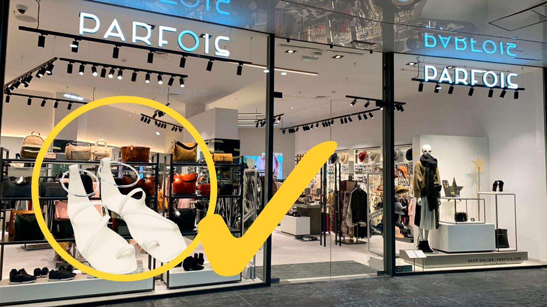 Estas sandalias planas de Parfois con anillo metálico son una oda al minimalismo