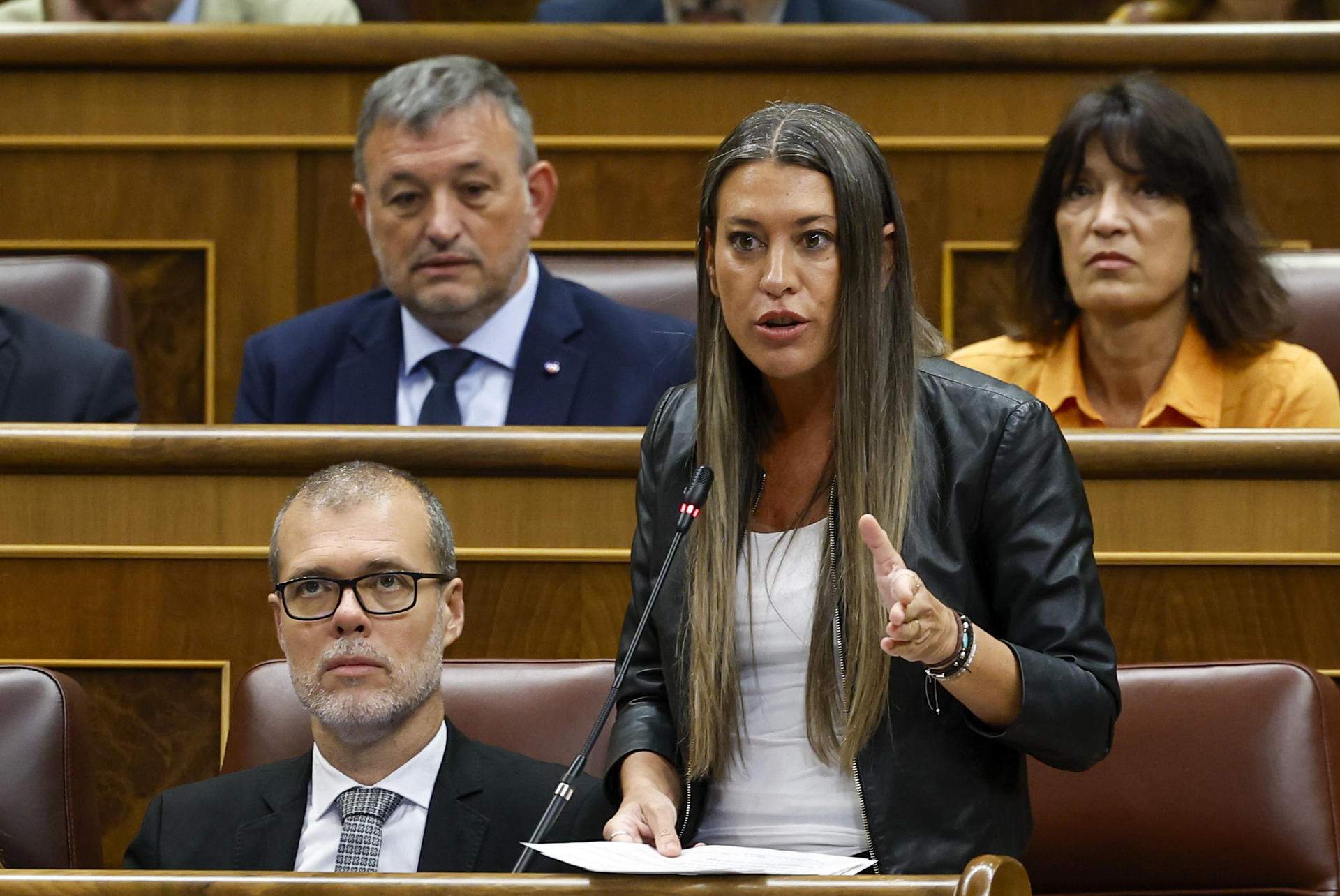 Míriam Nogueras Junts sessió control 21 maig   EFE
