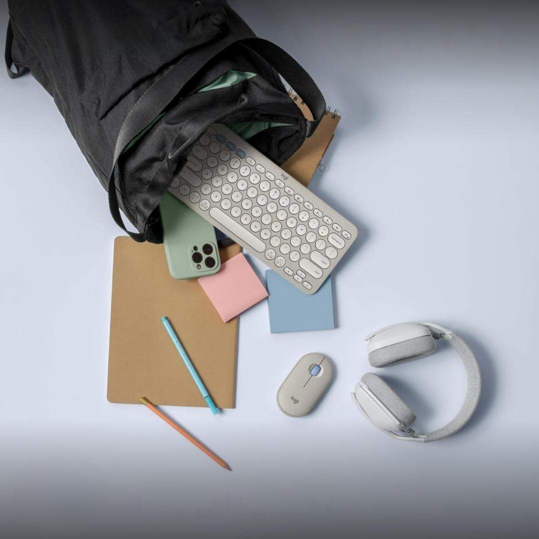 teclado Logitech Pebble K380s