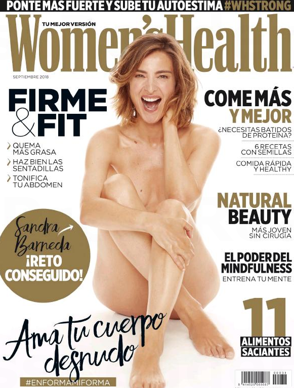 sandra barneda portada womens health