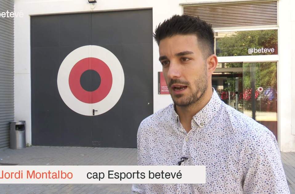 Jordsi Montalbo, nuevo presentador de Deportes de TV3 Jordsi Montalbo, nuevo presentador de Deportes de TV3