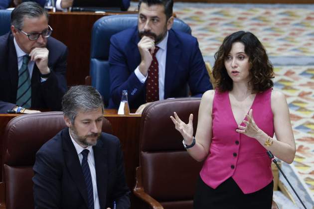 Ayuso sessió control Assamblea Madrid EFE Ayuso sessió control Assamblea Madrid EFE