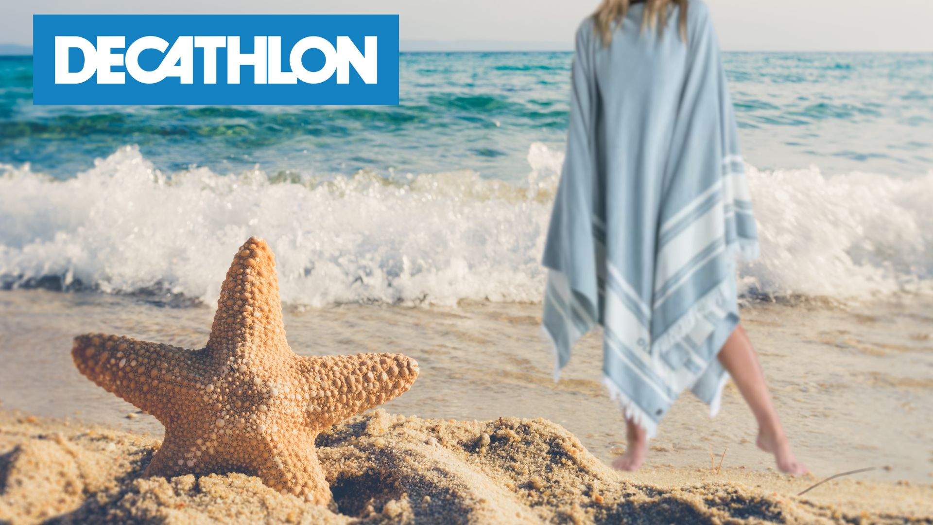 Decathlon reinventa la toalla de playa de toda la vida