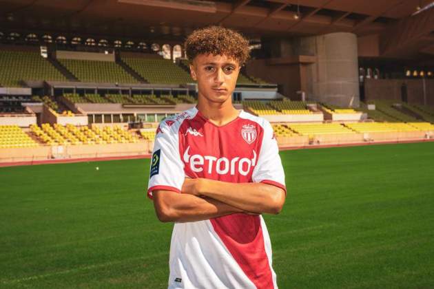 eliesse ben seghir, jugador del Mònaco eliesse ben seghir, jugador del Mònaco