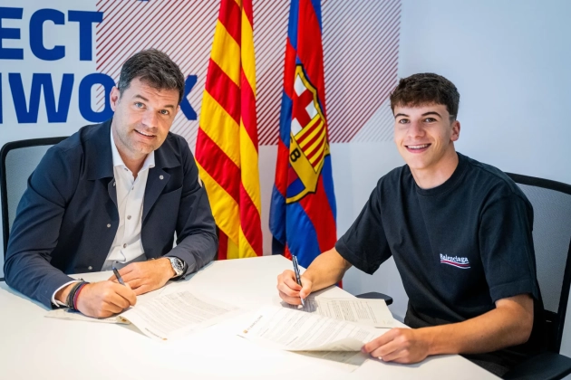 Jofre Torrents, jugador del FC Barcelona Jofre Torrents, jugador del FC Barcelona