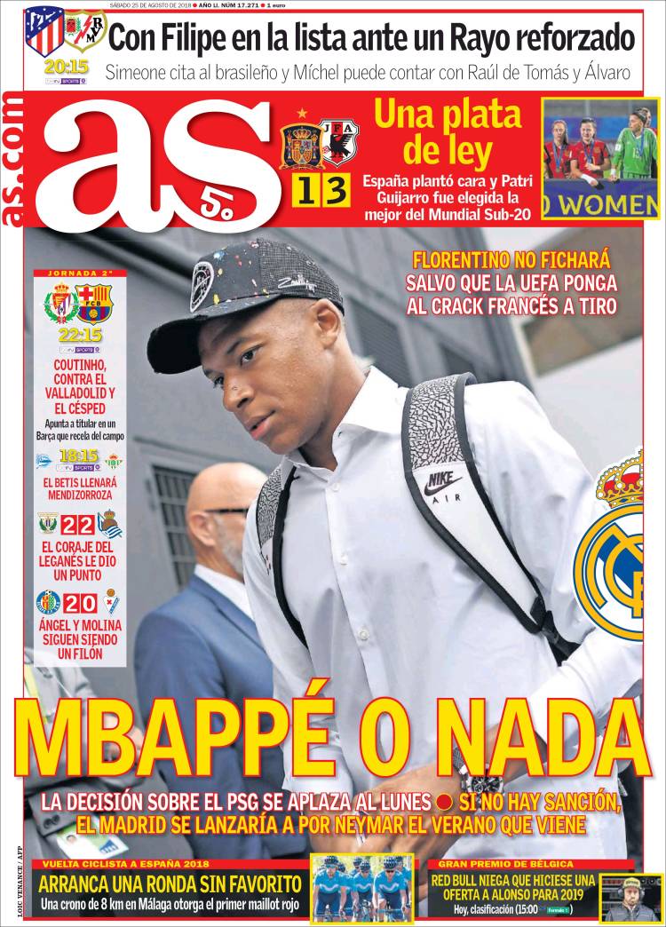 As Portada 25 08 2018 As Portada 25 08 2018