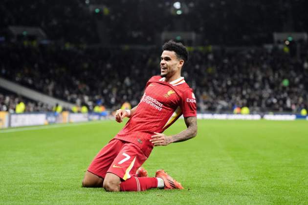 Luis Díaz gol Liverpool / Foto: Europa Press Luis Díaz gol Liverpool / Foto: Europa Press