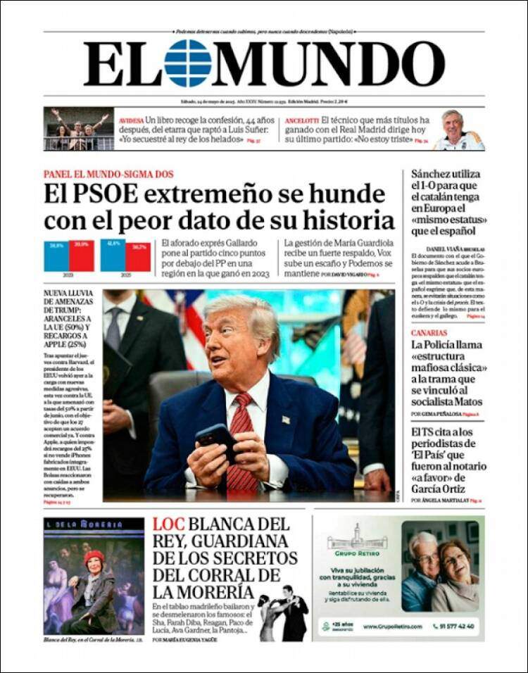 'El Mundo' 24 'El Mundo' 24