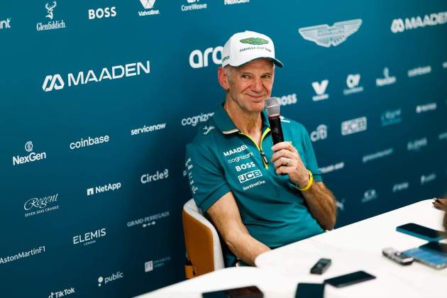 Adrian Newey roda de premsa Aston Martin Adrian Newey roda de premsa Aston Martin