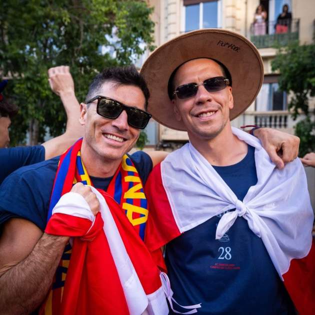 Lewandowski i Szczesny / Instagram Lewandowski i Szczesny / Instagram