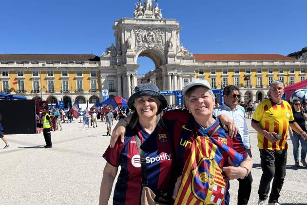 Afición Barça Lisboa / Foto: El Nacional Afición Barça Lisboa / Foto: El Nacional