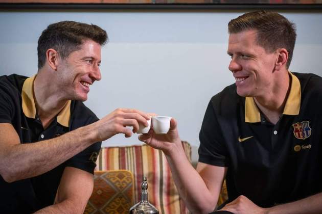 Lewandowski i Szczesny / Instagram Lewandowski i Szczesny / Instagram