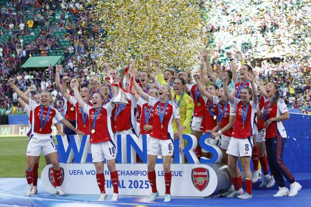 Arsenal femenino / Foto: EFE Arsenal femenino / Foto: EFE
