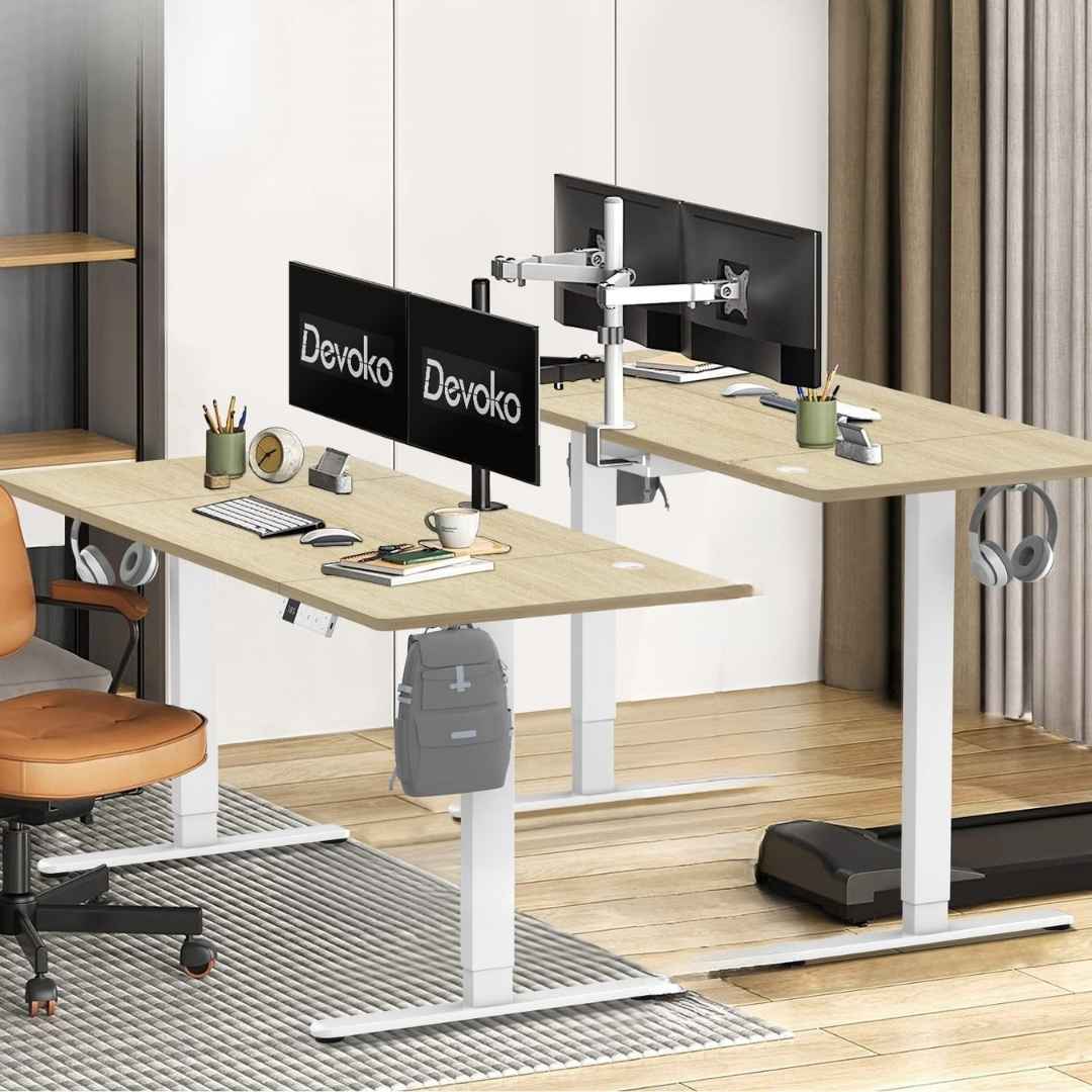 Trabaja como quieras: este escritorio elevable eléctrico mejora tu postura y está rebajado