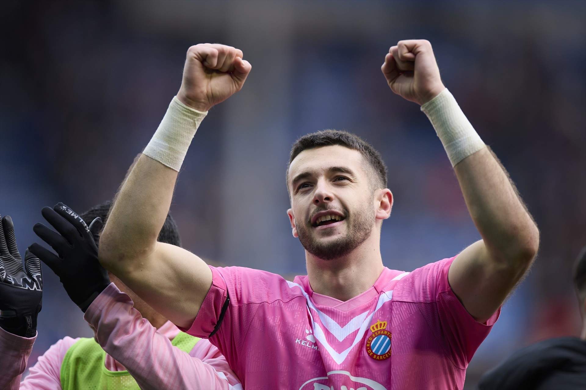 Joan Garcia, a punt de plorar: "Si me'n vaig, me'n vaig orgullós de deixar l'Espanyol a Primera"
