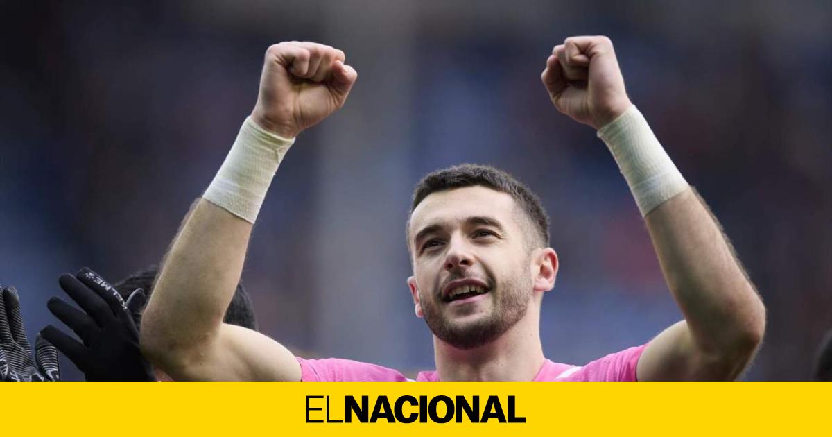 Joan Garcia, al borde de las lágrimas: “Si me voy, me voy orgulloso de dejar al Espanyol en Primera”