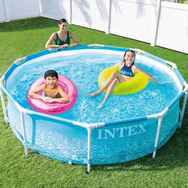 Piscina desmuntable Intex Metal Frame Beachside Piscina desmuntable Intex Metal Frame Beachside