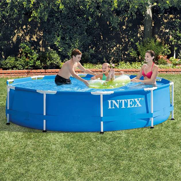 Piscina desmuntable Intex Metal Frame Beachside Piscina desmuntable Intex Metal Frame Beachside