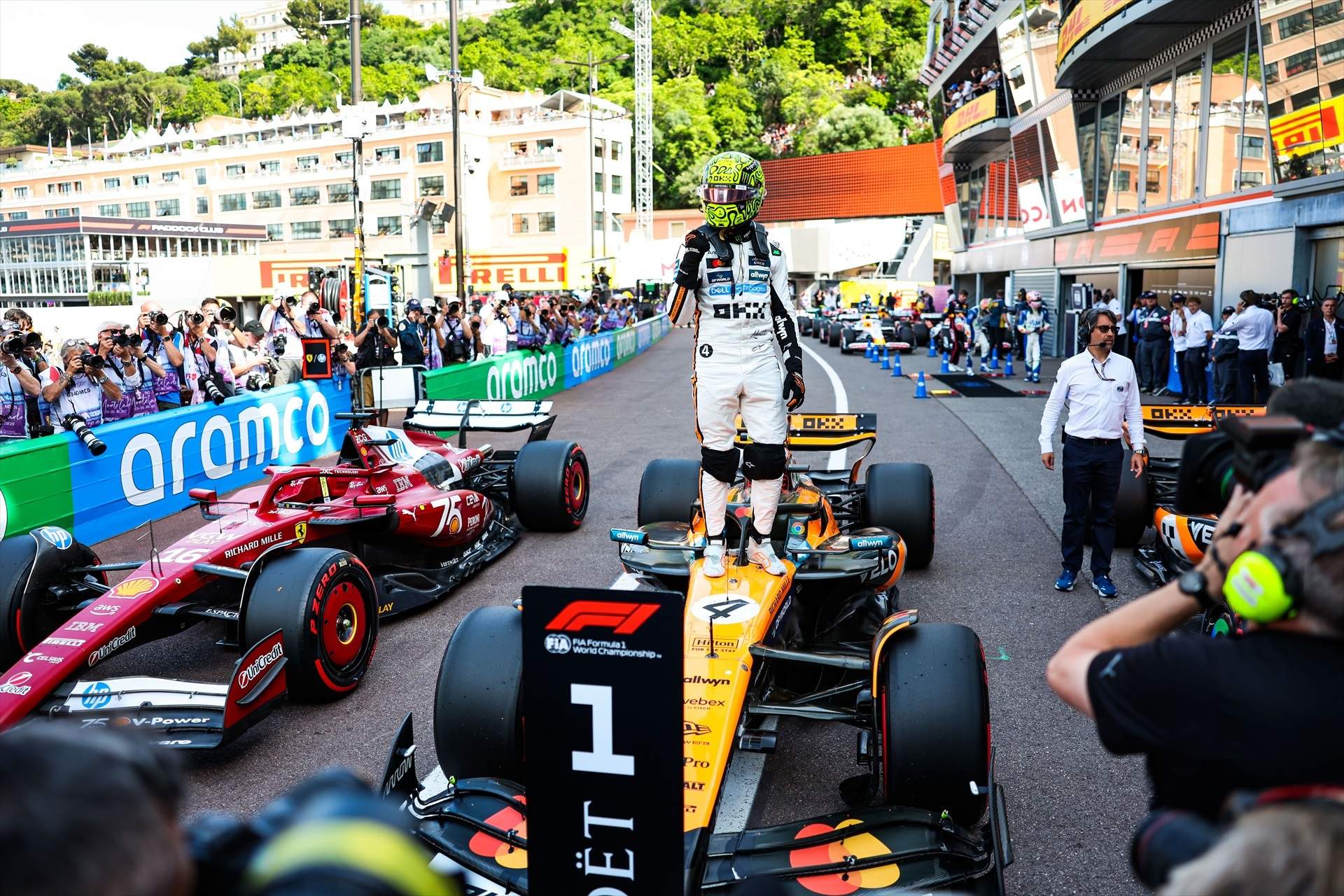 Norris gana terreno y vence en el Gran Premio de Mónaco más estratégico