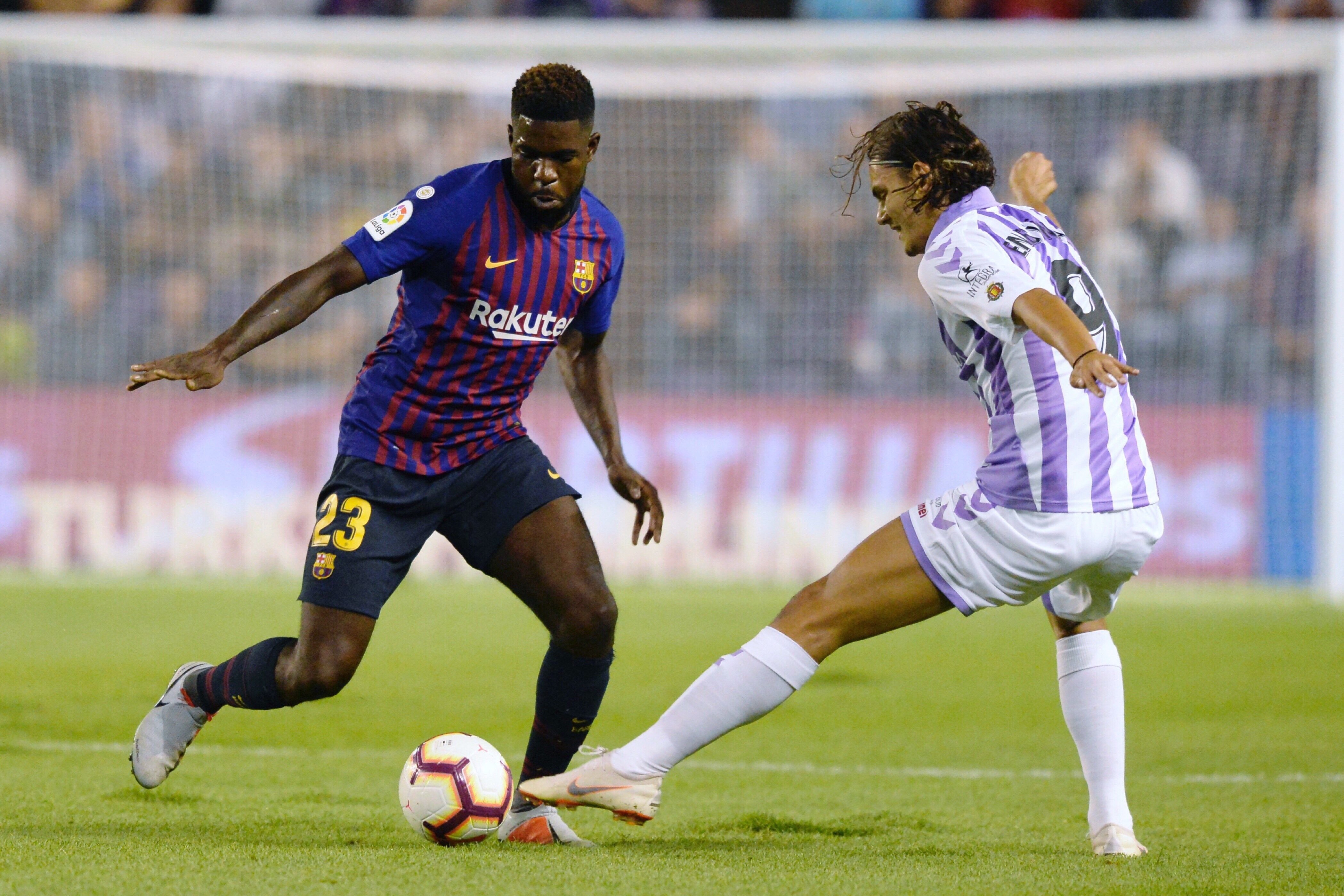 L'1x1 del Valladolid-Barça