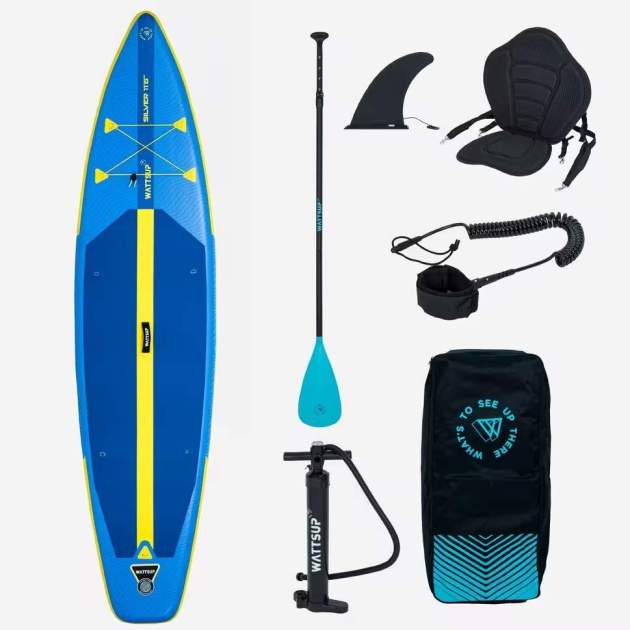 Taula|Post de pàdel surf inflable Wattsup Silver Taula|Post de pàdel surf inflable Wattsup Silver