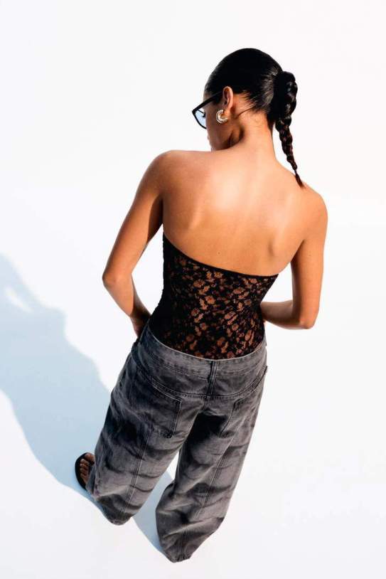 Body bandeau blonda Body bandeau blonda