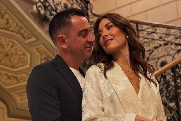Xavi Hernández i Núria Cunillera / Instagram Xavi Hernández i Núria Cunillera / Instagram