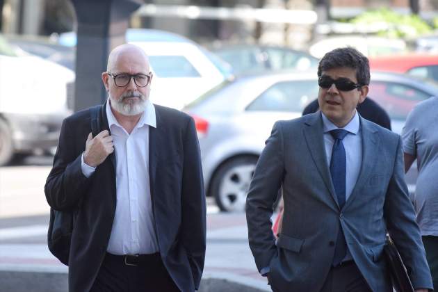 Francisco Javier Martínez Peromingo arribant als Jutjats de Plaza Castilla sobre les residències de Madrid Europa Press Francisco Javier Martínez Peromingo arribant als Jutjats de Plaza Castilla sobre les residències de Madrid Europa Press