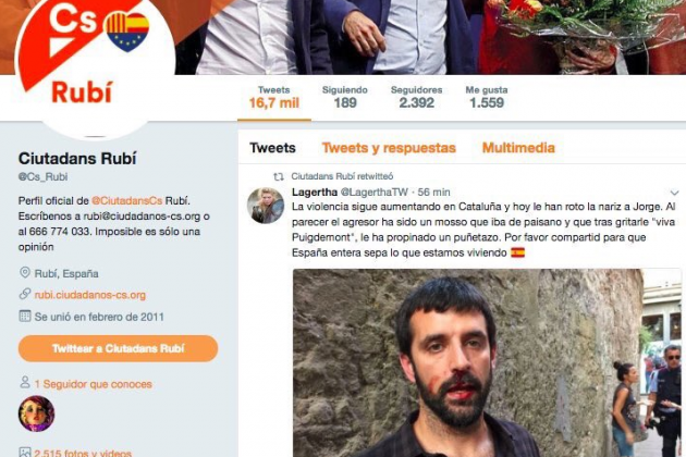 tuit ciudadanos Jordi Borràs