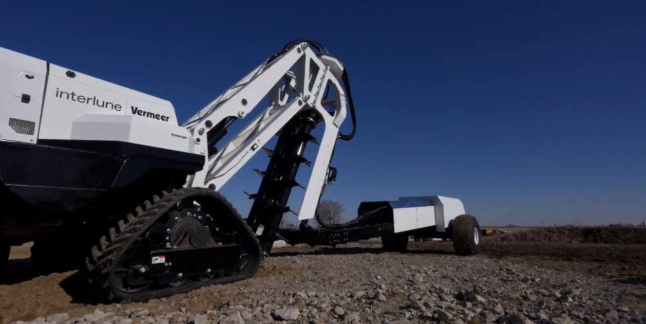 Prototipo a escala real de la excavadora luna de la compañía Interlune Prototipo a escala real de la excavadora luna de la compañía Interlune