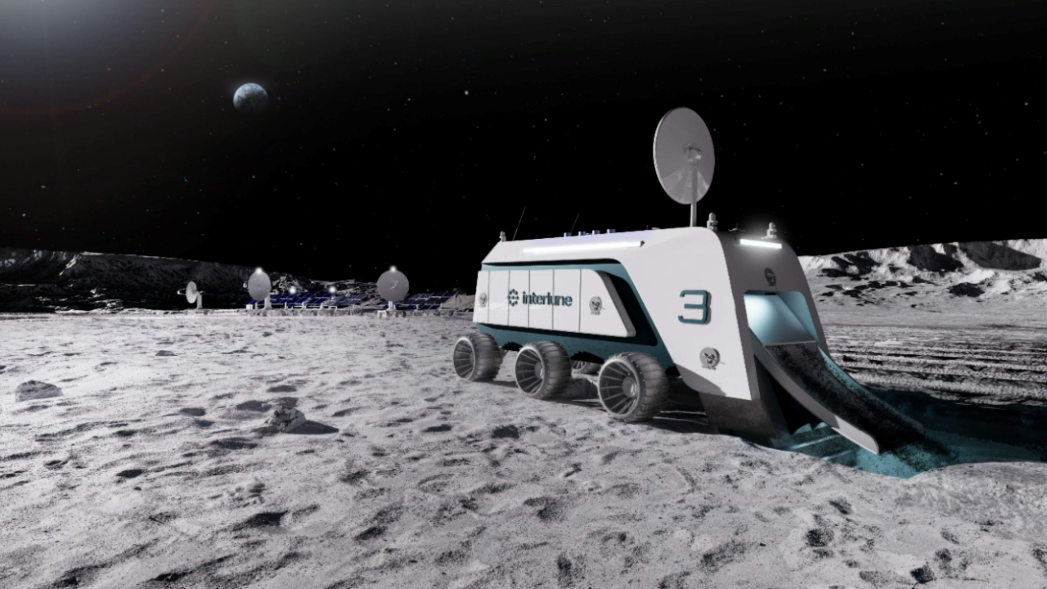 Presenten un prototip funcional d'una excavadora lunar: s'encarregarà d'extreure aquest material