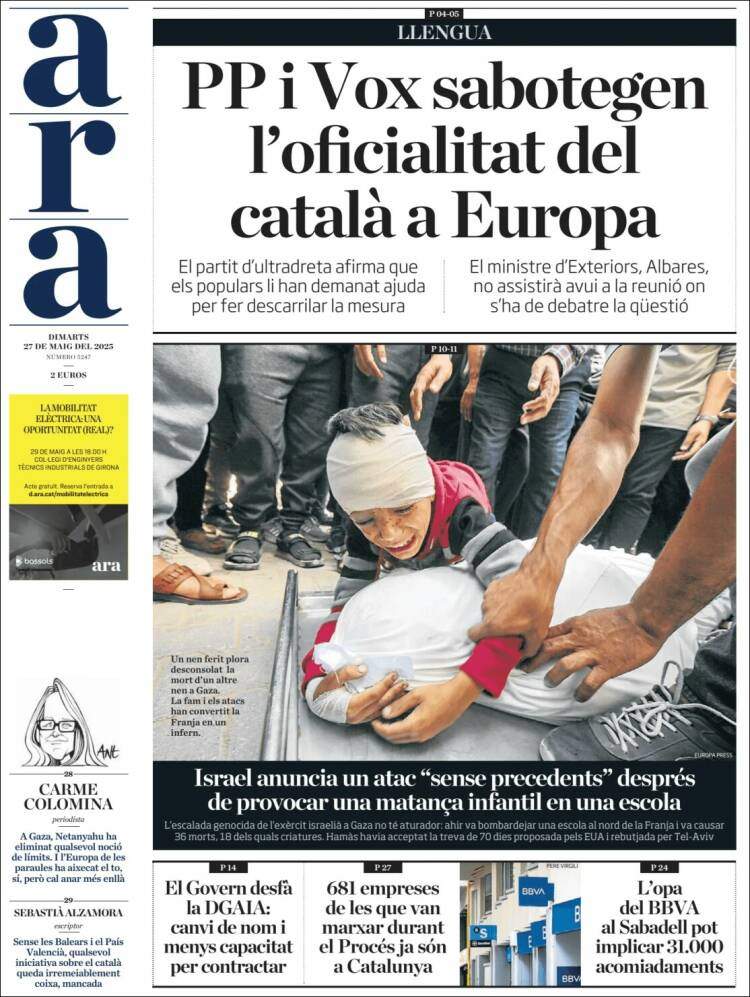 Portada 'Ara'