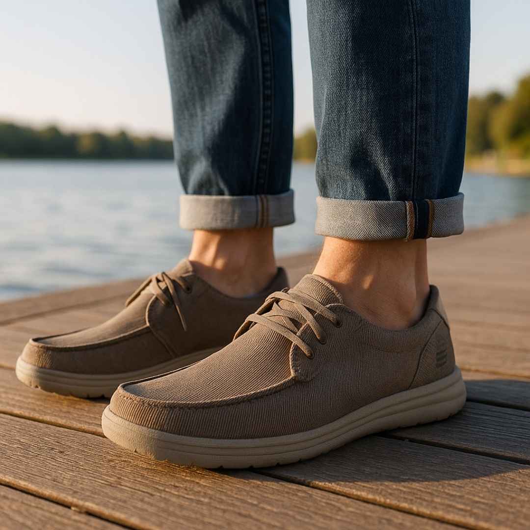 Así son los mocasines Skechers que muchos hombres mayores de 40 están usando para diario