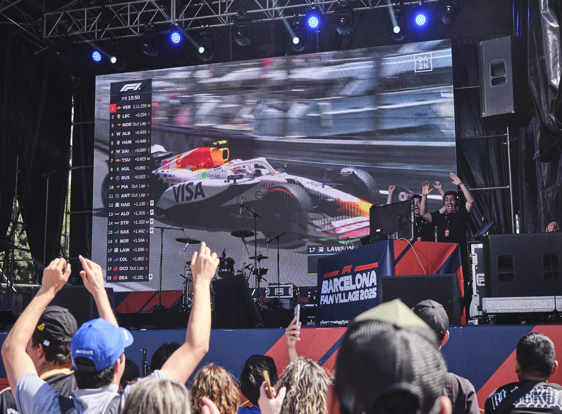 El Fan Village de la F1 llega a Barcelona: esto es todo lo que puedes hacer gratis (¡alucinarás!)