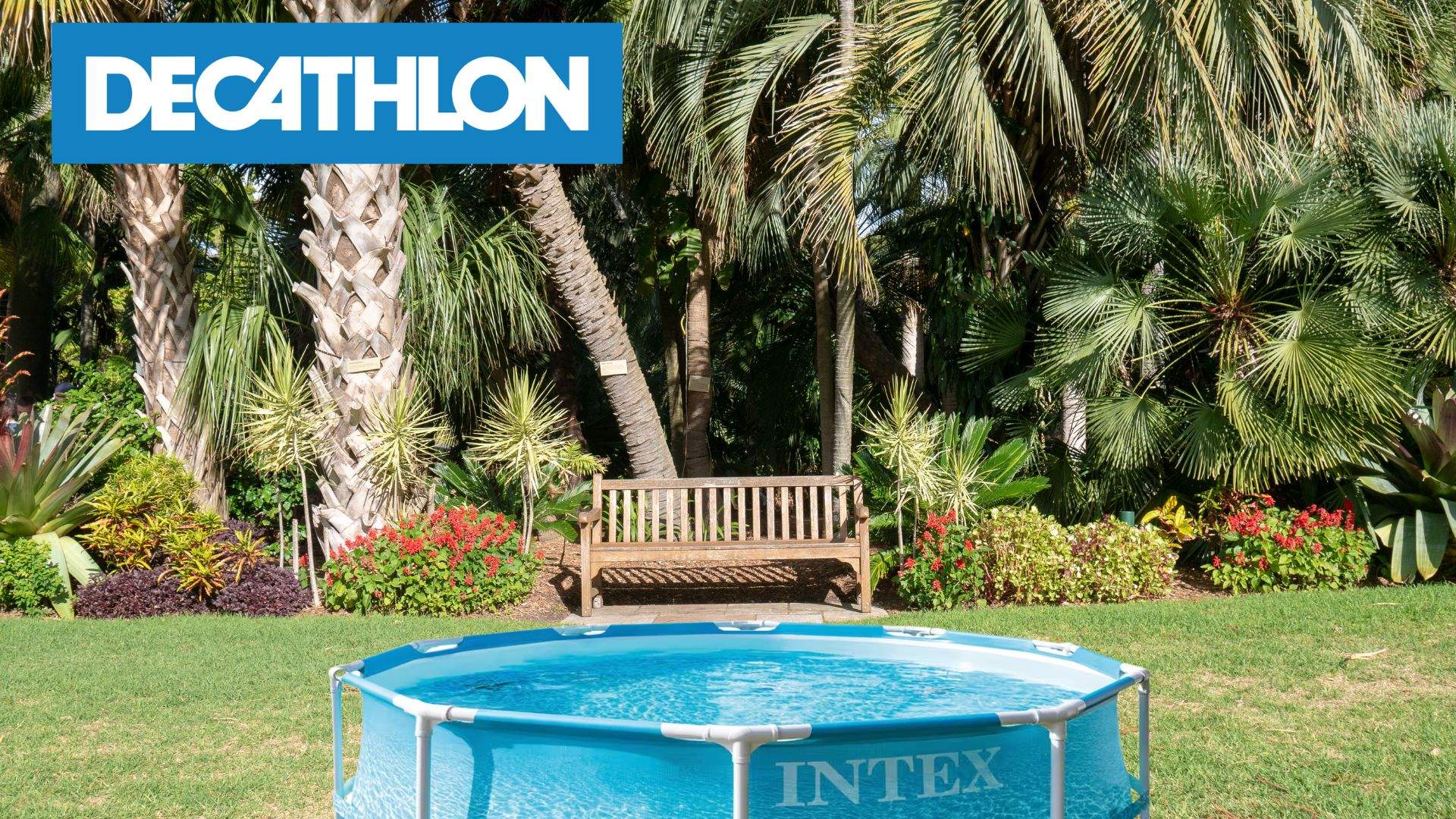 Decathlon avança l'estiu amb la piscina desmuntable barata que té fins a depuració