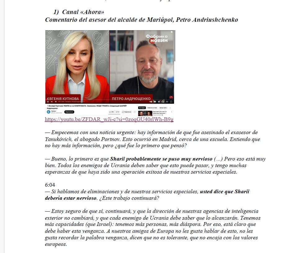 Amenaça al periodista Anatoli Xarí Amenaça al periodista Anatoli Xarí