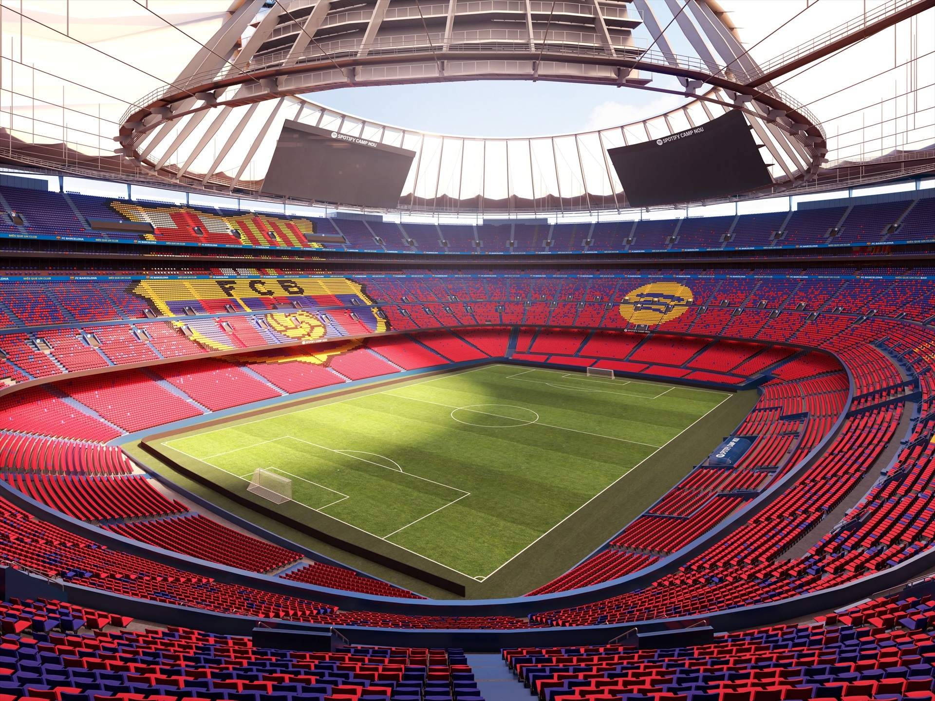 El Spotify Camp Nou ya deja una lluvia de millones en el Barça: 335 kilos por 3.700 asientos VIP
