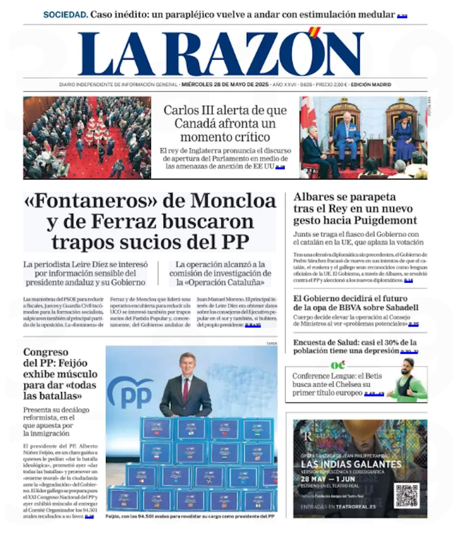 'La Razón' 28 'La Razón' 28