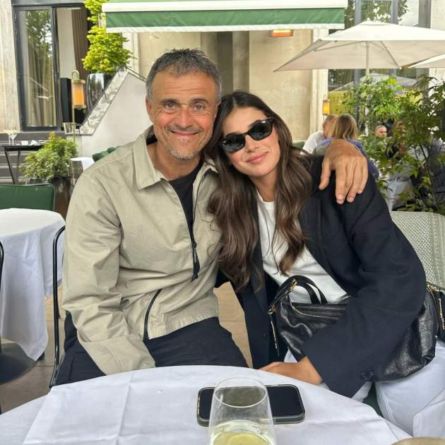 Luis Enrique y Sira Martínez / Instagram