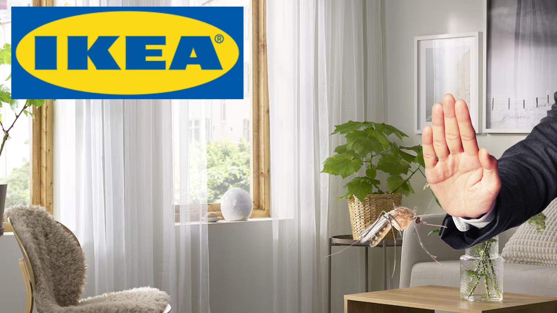 IKEA reinventa la mosquitera de toda la vida