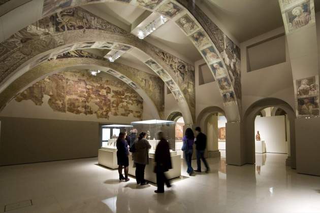 Europa Press MNAC pintures sala capitular sixena