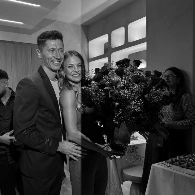 Robert i Anna Lewandowska Instagra, Robert i Anna Lewandowska Instagra,