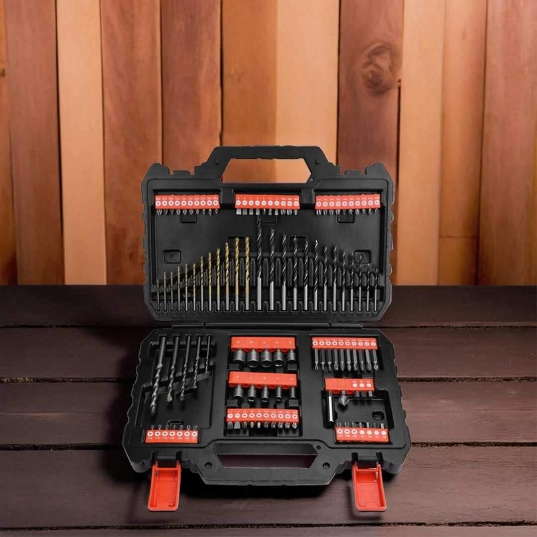 L'oferta del dia per a manetes: 109 peces BLACK+DECKER amb broques de titani per 20 €