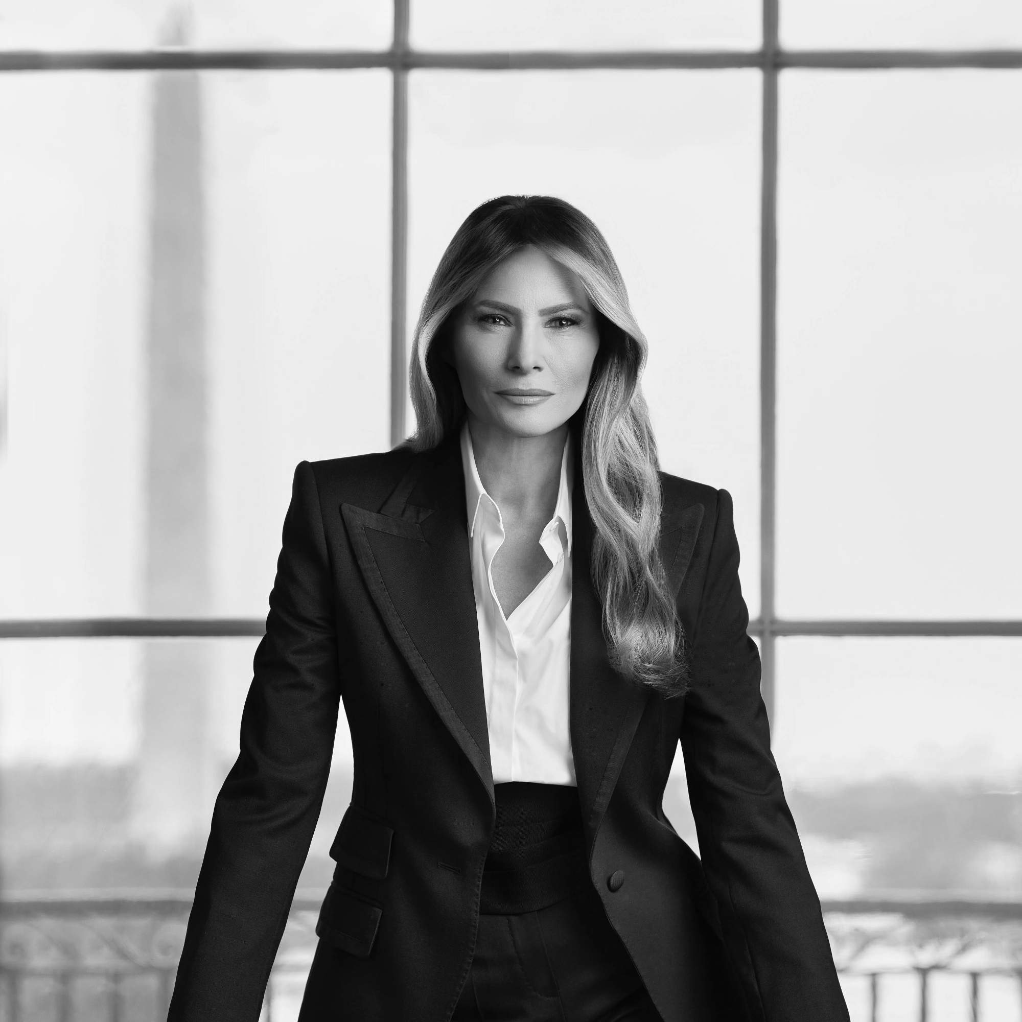 Retrat oficial de Melania Trump